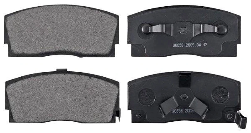 Image of A.B.S. 36658 Brake pad set with acoustic wear warning Brake Pad Set,disc brake (402)