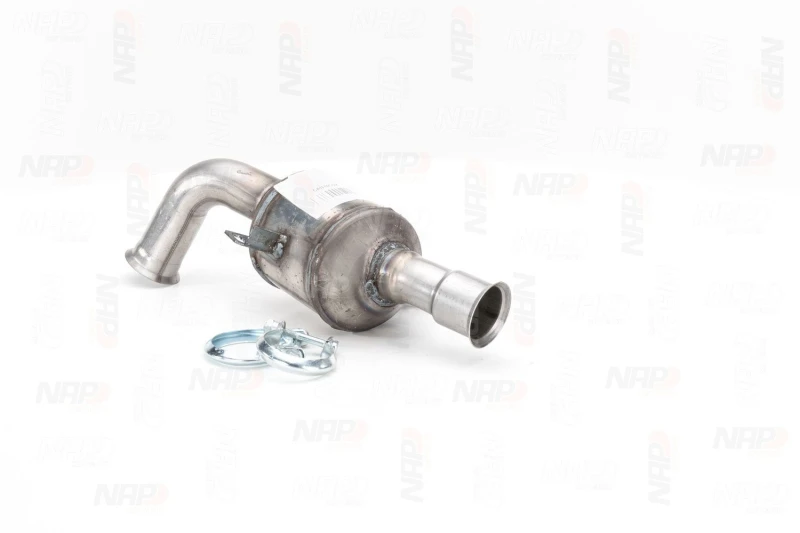 Image of NAP carparts CAD10597 Catalytic Converter with fastening/mounting material Catalyst Converter (429)
