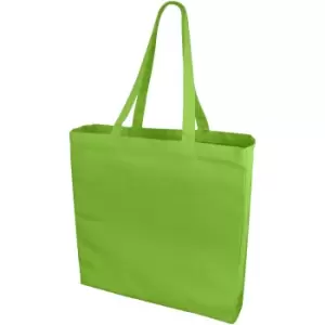 Image of Bullet Odessa Cotton Tote (38 x 8.5 x 41 cm) (Lime)