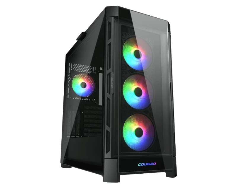 Image of COUGAR Midi Tower Case Duoface Pro ARGB. Black