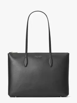 image of Kate Spade All Day Large Zip, Top Tote Bag, Black, One Size