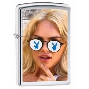 Image of Zippo Playboy High Polish Chrome