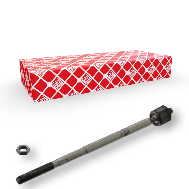 Image of FEBI BILSTEIN 40491 Inner Tie Rod Front Axle Right, with counter nut Inner Tie Rod (51)