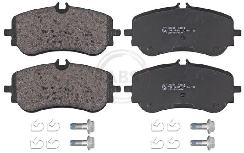 Image of A.B.S. Brake pad set A.B.S. 35259