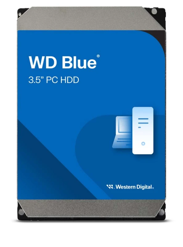 Image of Western Digital Blue internal hard drive 3 TB 5400 RPM 256 MB 3.5"