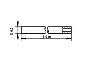 Image of ATE Brake pipe 24.8134-0560.1 Brake line,Brake line pipe
