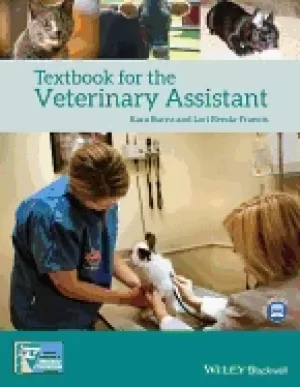 Image of textbook for the veterinary assistant