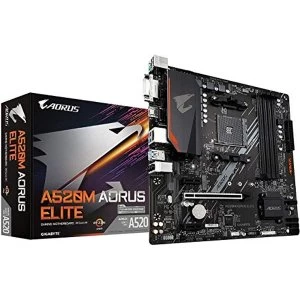 Image of Gigabyte A520M AORUS ELITE AMD Socket AM4 Micro ATX Motherboard