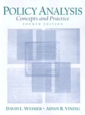 Image of policy analysis concepts and practice