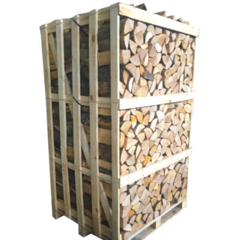 Image of Ecoblaze Kiln Dried Ash Firewood Logs Max Crate KDASHMAX – Hardwood Fuel Ready To Burn Eco Logs, Brown KDASHMAX