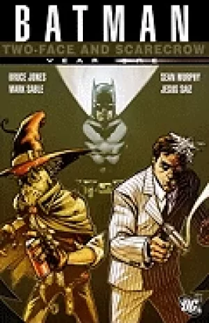 Image of batman two face scarecrow year one