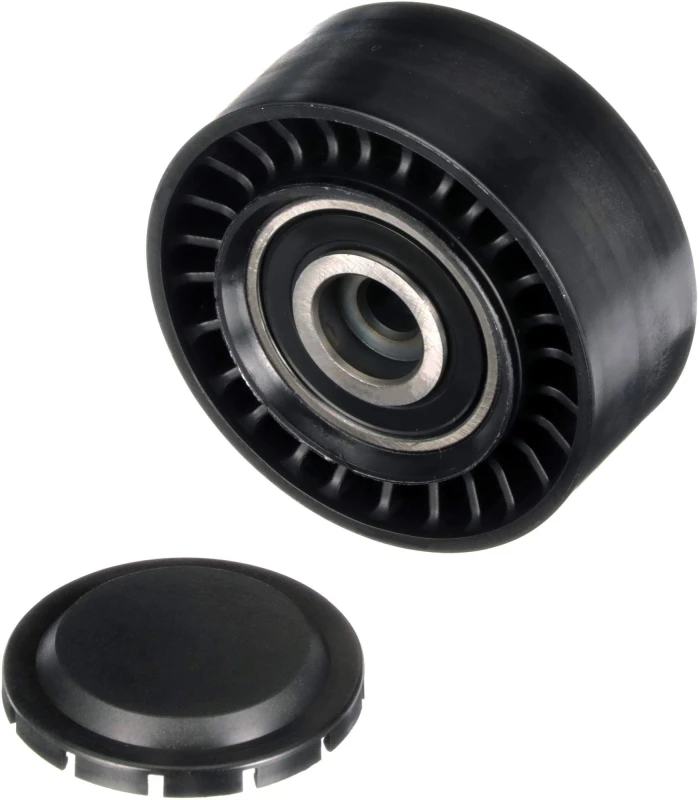 Image of GATES T36405 Idler Pulley Micro-V UNIQUE FIT Plastic Deflection/Guide Pulley,v-ribbed belt (312)