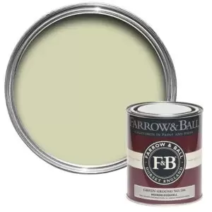 Image of Farrow & Ball Modern Green Ground No. 206 Eggshell Paint, 750Ml