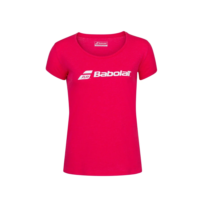 Image of Babolat Exercise T-Shirt Womens - Red Red 8