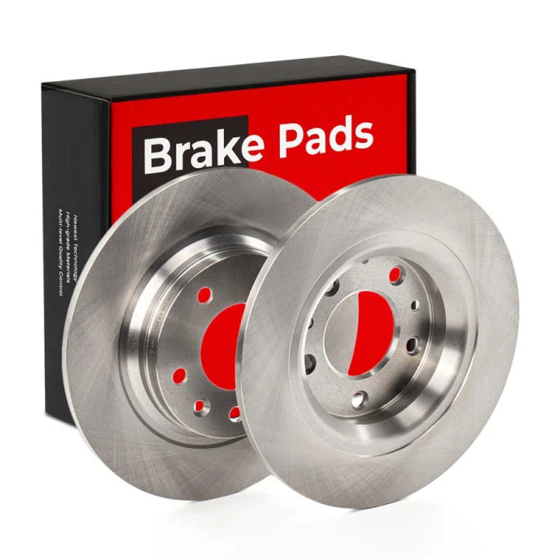 Image of STARK SKBD-0020217 Brake disc Rear Axle, solid, Cast Iron, Uncoated, Untreated, without bolts/screws Cast Iron Brake Disc (82)