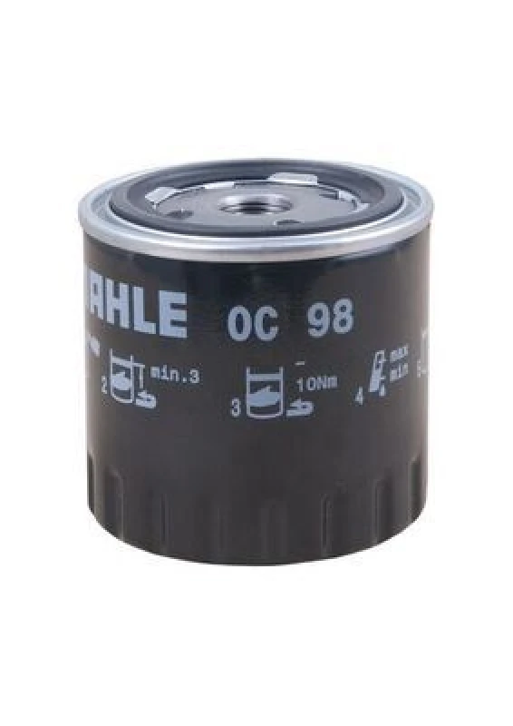 Image of MAHLE OC 98 Oil filter Spin-on Filter Oil Filter (7)