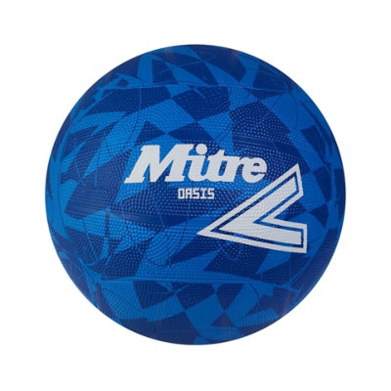 Image of Mitre Oasis Netball Blue/white (5)