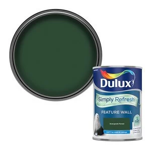 Image of Dulux Simply Refresh Feature Wall Everglade Forest Matt Emulsion Paint 1.25L