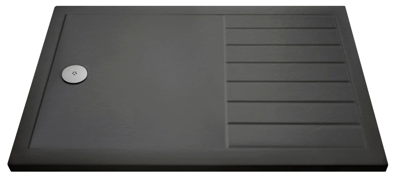Image of Balterley Premium Walk In Shower Tray Slate Grey 1700mm x 700mm Grey