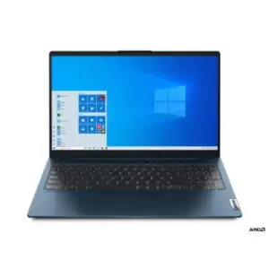 image of Lenovo IdeaPad 5 Notebook 39.6cm (15.6") Full HD AMD Ryzen 5 8GB DDR4-SDRAM 256GB SSD WiFi 5 (802.11ac) Windows 10 Home S Blue