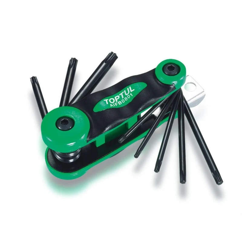 Image of TOPTUL AIFB0801 Angled Screwdriver Set Spanner Size: T40 Angled Screwdriver Set (6627)