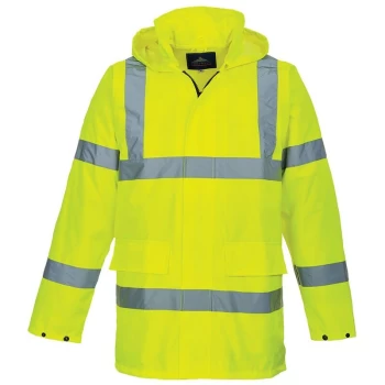 Image of S160YERL - sz L Hi-Vis Lite Traffic Jacket - Yellow - Portwest