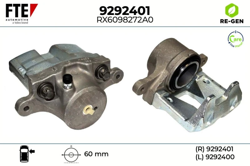Image of Brake caliper FTE 9292401