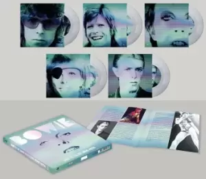 Image of David Bowie Live singles 1969-1974 LP white