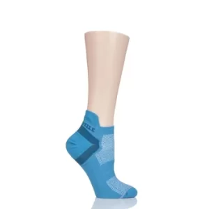 image of 1000 Mile Ultimate Tactel Ladies Liner Sock Teal Medium