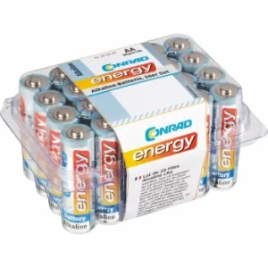 Image of Conrad Energy 650640 24 Pack Alkaline AA Batteries