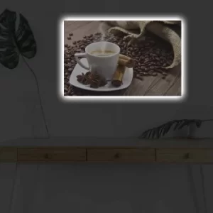 Image of 4570KDACT-009 Multicolor Decorative LED Lighted Canvas Painting