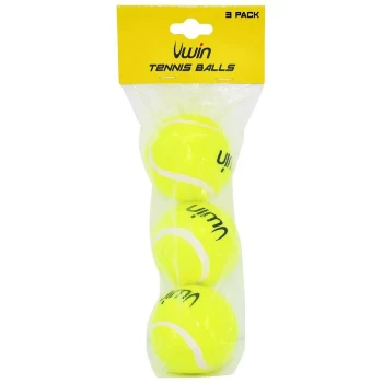 image of Uwin - Trainer Tennis Balls - Pack of 3 balls - -