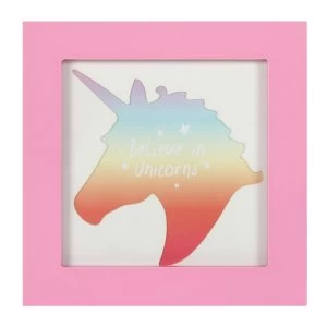Image of Small Pink Unicorn Photo Frame