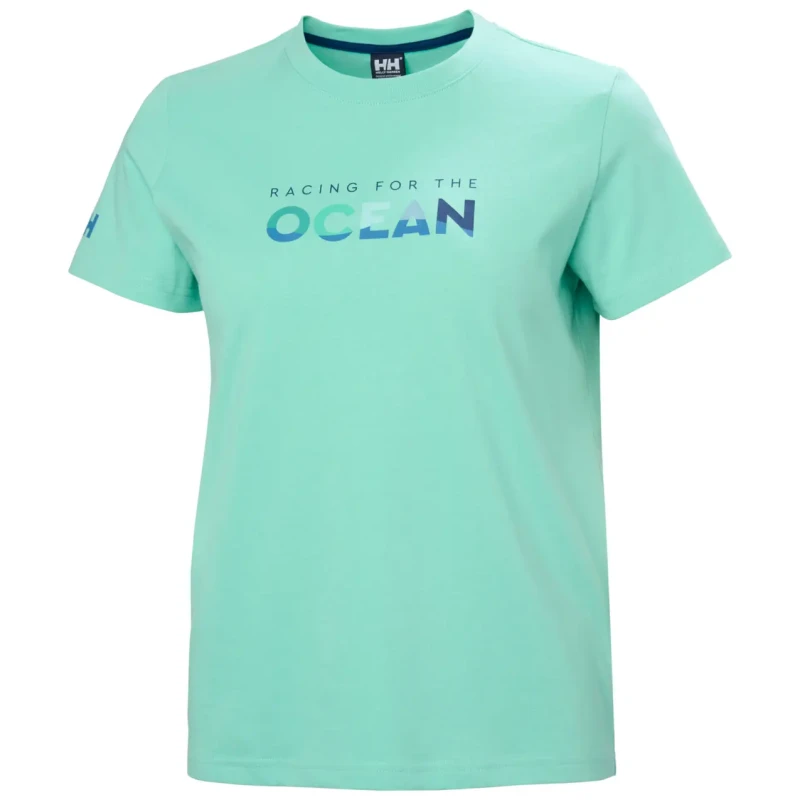Image of Helly Hansen Womens T-Shirt Helly Hansen The Ocean Race Bleu Female XS