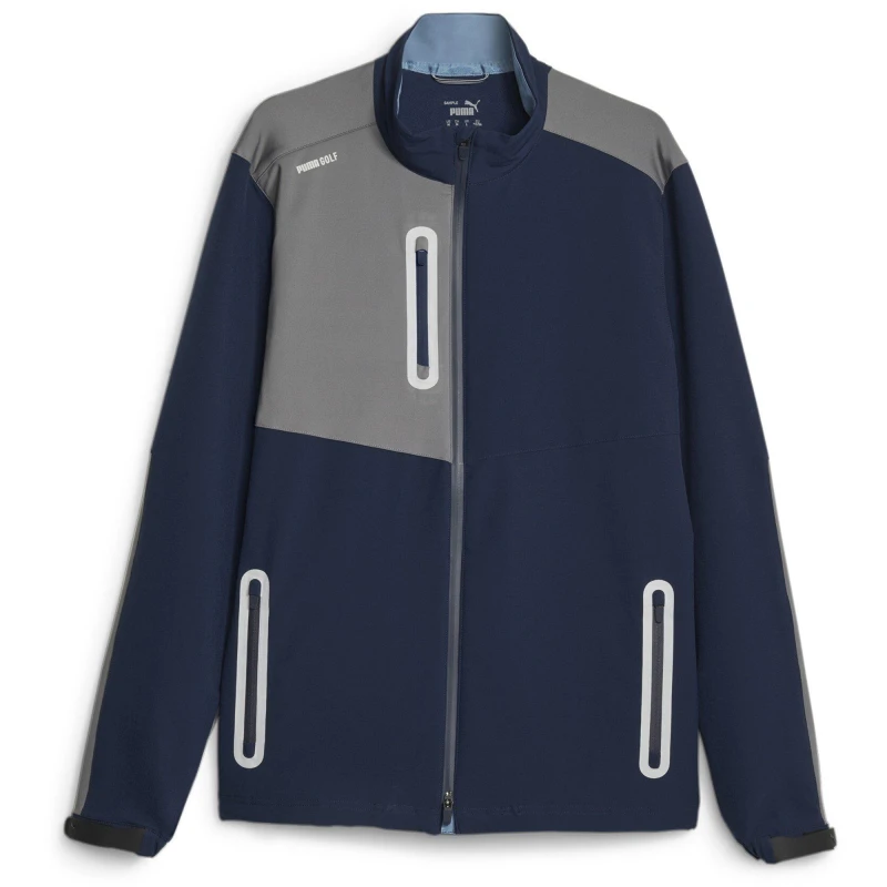 Image of Puma Nordic Dwr Jacket Golf Mens - Blue Blue S