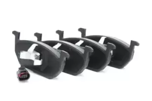 Image of RIDEX Brake pad set VW,AUDI,SKODA 402B0912 2Q0698151C,5Q0698151C,5Q0698151H JZW698151AS,2Q0698151C,5Q0698151C,5Q0698151H,JZW698151AS,2Q0698151C