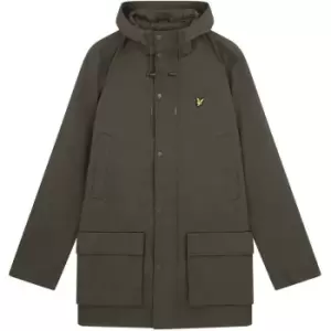 Image of Lyle and Scott Lyle and Scott Hooded Jacket Mens - Green