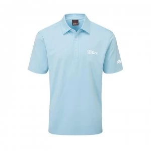 image of Oscar Jacobson Tour Polo Shirt - Sky Blue