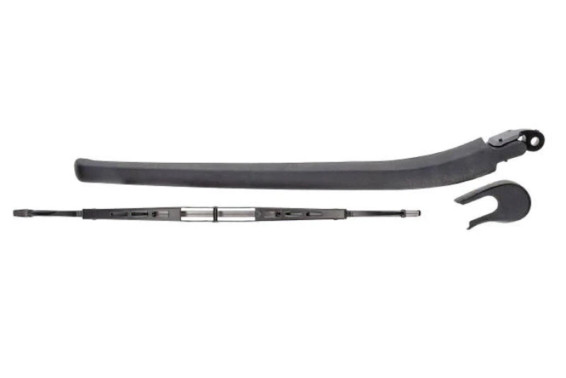 Image of AIC 55473 Wiper Arm Original AIC Quality with wiper blade, Rear, with cap PBT, GRP (Glass fibre Reinforced Plastic) Wiper Arm,windscreen washer (301)