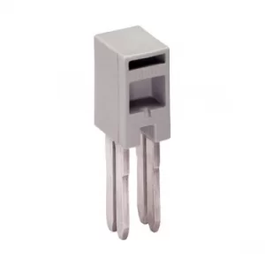 Image of WAGO 285-435 Insulated Adjacent Jumper Grey