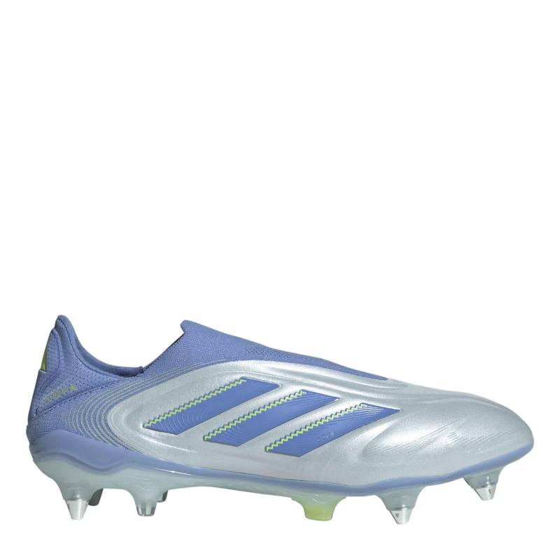 Image of adidas Unisex Kids Soft Ground Football Boots Blue/Lem unisex 5 (38)