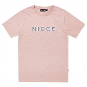 image of Nicce Truman T Shirt - Sunset Pink