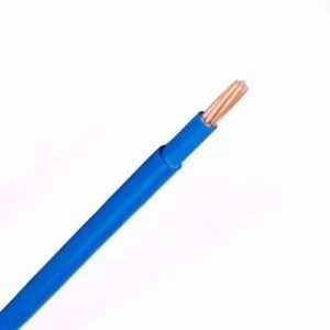 Image of Zexum Blue 16mm 74A Blue Meter Tails 6181Y Round PVC/PVC Harmonised Cable - 1 Meter