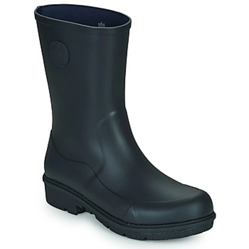 Image of FitFlop WONDERWELLY SHORT womens Wellington Boots in Blue