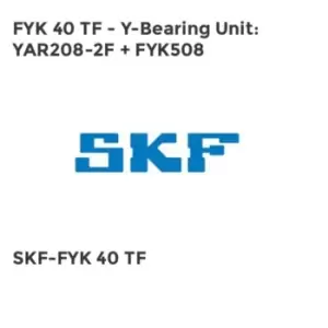 Image of FYK 40 TF - Y-Bearing Unit: YAR208-2F + FYK508