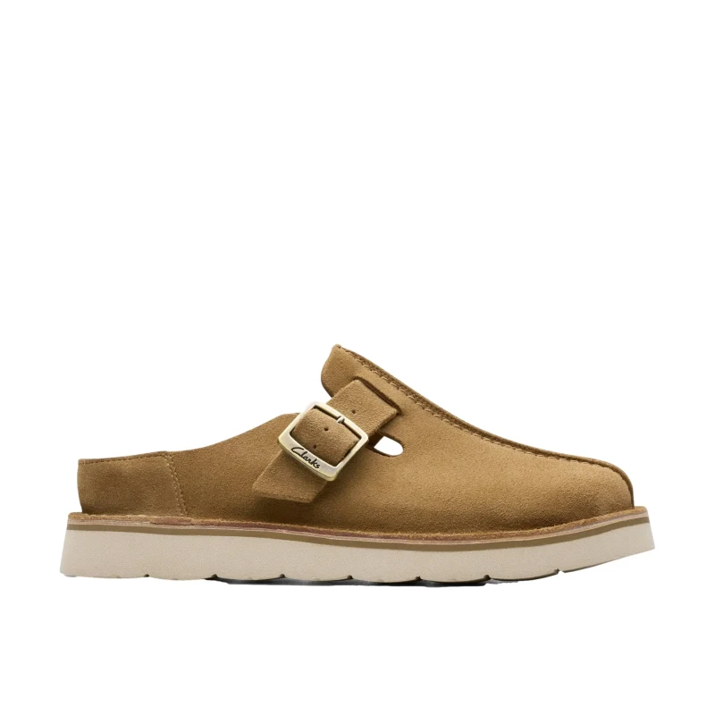 Image of Clarks Womens suede mules Clarks Solsbury Marron Female 36