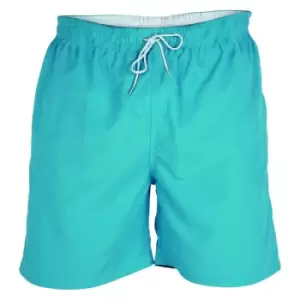 Duke Mens Yarrow D555 Full Length Swim Shorts (M) (Blue)