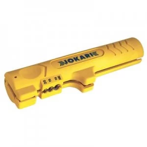 image of Jokari 30140 No. 14 Strip Cable stripper Suitable for Round cable, Ribbon cable 4 up to 13mm 0.8 up to 2.5 mm²