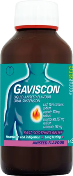 Image of Gaviscon Aniseed Flavour Liquid 300ml