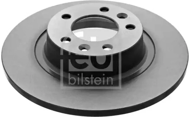 Image of FEBI BILSTEIN 44099 Brake disc Rear Axle, solid, Coated Brake Disc (82)